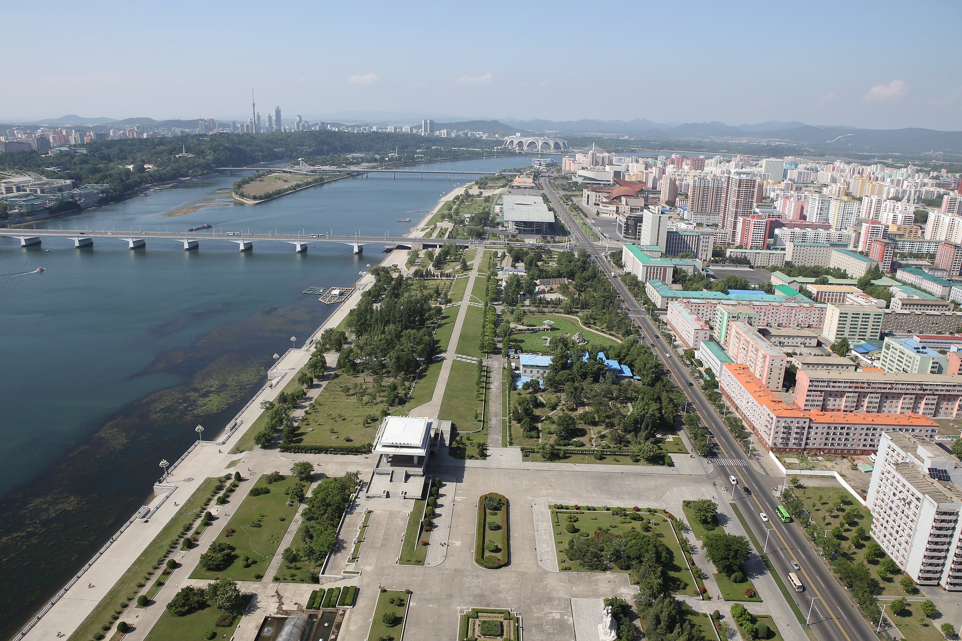 View over the city